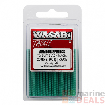 Wasabi Tackle Armour Spring 200lb-300lb Qty 20