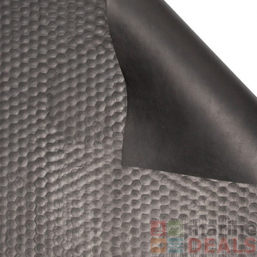 Advance Flooring Automotive Rubber Safety Mat Black 1800mm x 1m per metre
