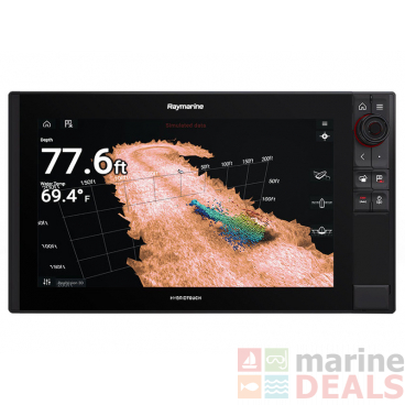 Raymarine Axiom 16 Pro-RVX HybridTouch GPS/Fishfinder Realvision 3D and 1kW CHIRP Sonar with NZ/AU Chart