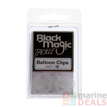 Black Magic Spare Quick Release Balloon Clip Pack Qty 12