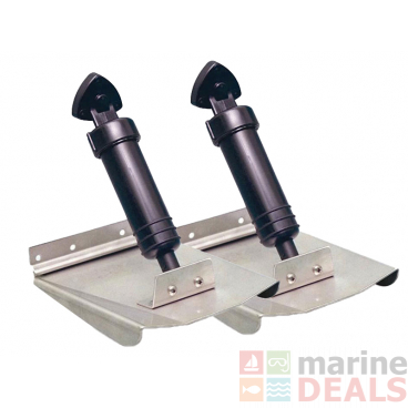 Bennett M80 Sport Trim Tabs 8 x 10 with Auto Tab Retractors and Rocker Switch