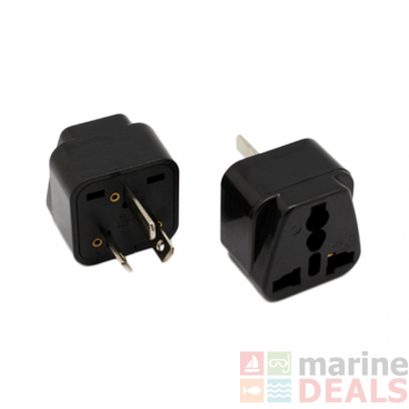 AC Power Plug AU/NZ Adapter / Converter Black