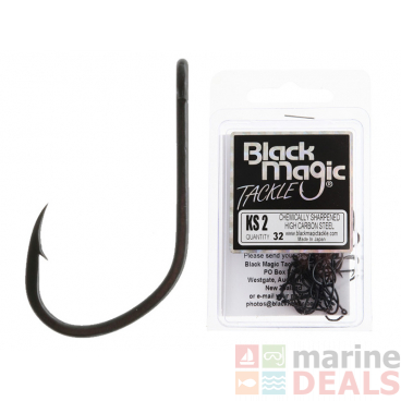 Black Magic KS Extra Strong Hooks Value Pack 02 Qty 32