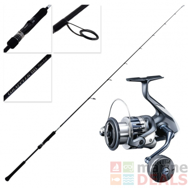 Shimano 20 Stradic SW 4000 HG Grappler BB Type LJ Light Spin Jig Combo 6ft 3in PE2 50-180g 2pc