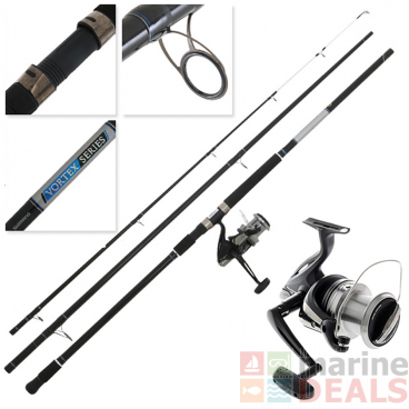 Shimano Beastmaster 10000 XB Vortex Surfcasting Combo 13ft 6in 8-15kg 3pc