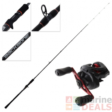 Shimano Caius 150B Backbone Medium Baitcaster Combo 6ft 6in 10-20lb 1pc