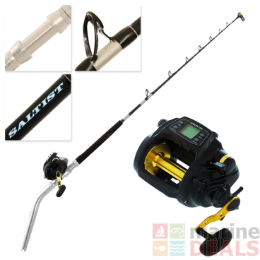 Daiwa Tanacom 1000 Saltist ST56HT Bent Butt Deep Drop Combo Swivel Tip 5ft 6in PE6-10 2pc