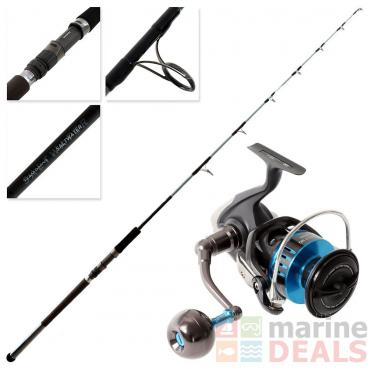 Daiwa Saltist MQ 10000-H OffShore TD Saltwater Jig Spin Combo 5ft 6in 50lb 1pc
