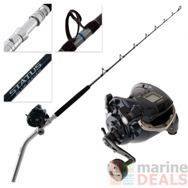 Shimano Forcemaster 9000A Status Bent Butt Electric Game Combo 5ft 6in 24-37kg 2pc