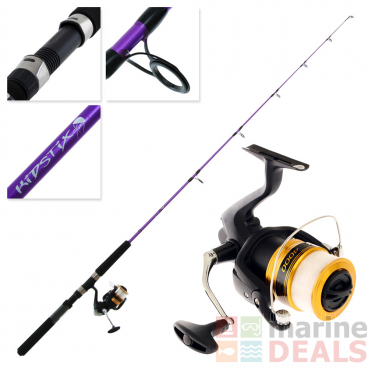 Shimano FX 4000 FC Kidstix Spin Kids Combo with Line 5ft 5in 4-6kg 1pc Purple