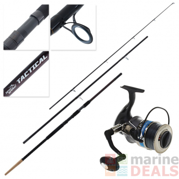 Jarvis Walker Generation 800 Tactical Surf Spin Combo with Line 14ft 3pc