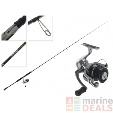 Shimano Nexave 2500FE HG and Catana Nano XG Trout Spinning Combo 7ft 9in 3-6kg 2pc