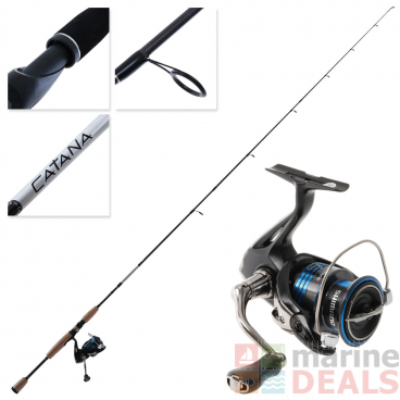 Shimano Nexave 2500HG FI Catana Trout Spin Combo 6ft 6in 3-6kg 4pc