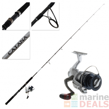 Shimano Nexave 4000FE and Catana Spinnning Softbait Combo 6ft 3in 5-8kg 2pc