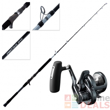 Shimano Ocea Jigger LD 2500MG Abyss SW Jig Combo 5ft 4in PE5 200-300g 1pc