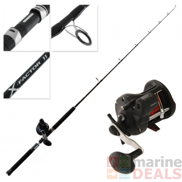 Okuma Magda Pro 45 Line Counter X-Factor II Trout Trolling Combo 5ft 6in 18-30lb 1pc