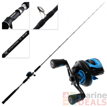 Okuma Serrano 100HA X-Factor II Slim Slow Jig Combo 6ft 3in 50-200g 1pc