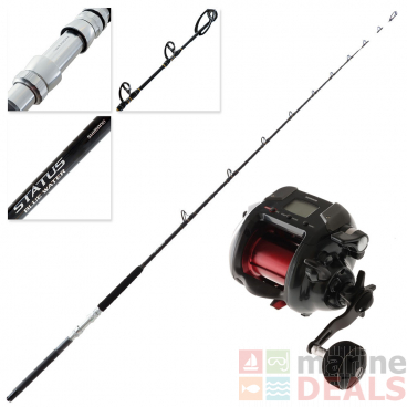 Shimano Dendou Maru Plays 4000 Status Blue Water Carbon Straight Butt Electric Drone Combo 8ft 24-37kg 3pc