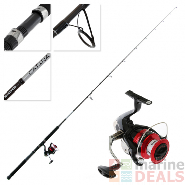 Shimano Sienna 4000 Catana Softbait Spin Combo 7ft 3in 6-8kg 2pc