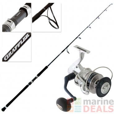 Shimano Saragosa SW A 10000 PG Grappler BB Type C MH Topwater Spin Combo 8ft 8in PE6 120g 2pc