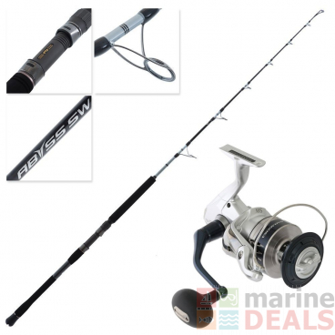 Shimano Saragosa SW A 10000 PG Abyss SW Spin Jig Combo 5ft 4in PE5 200-300g 1pc