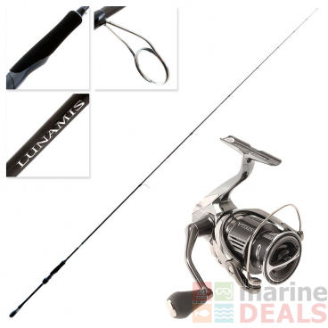 Shimano Stella 2500HG FK Lunamis S86ML Canal Spin Combo 8ft 6in PE0.5-1.5 2pc