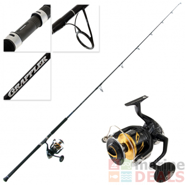 Shimano Stella 20000 SW PGC Grappler Type C S82H Spinning Topwater Combo 8ft 2in PE8 2pc