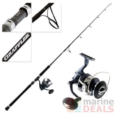 Shimano Twin Power SWC 10000PG Grappler Type J S538 Spin Jig Combo 5ft 3in PE8 2pc