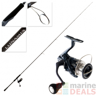 Shimano Twin Power XD A C3000HG Lunamis S86ML Softbait Spin Combo 8ft 6in PE0.5-1.5 2pc