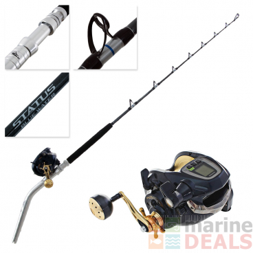 Shimano Beastmaster 9000A Status Blue Water Bent Butt Deepwater Electric Combo 5ft 6in 24-37kg 2pc