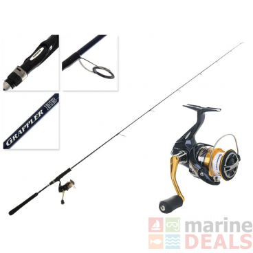 Shimano Nasci 2500FB and Grappler BB S631 Slow Jigging Combo 6ft 3in PE1.5 2pc