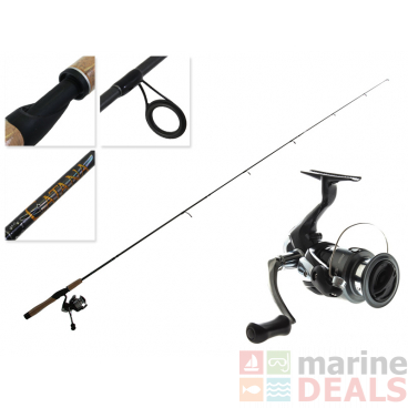 Shimano Sienna 2500 FE and Catana Trout Spinning Combo with Tube 6ft 6in 3-5kg 4pc
