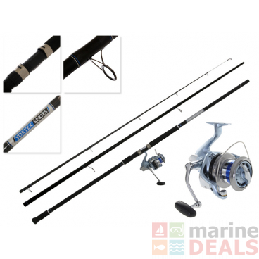 Shimano Speedcast 14000 XSB LC and Vortex Surfcasting Combo 15ft 10-15kg 3pc