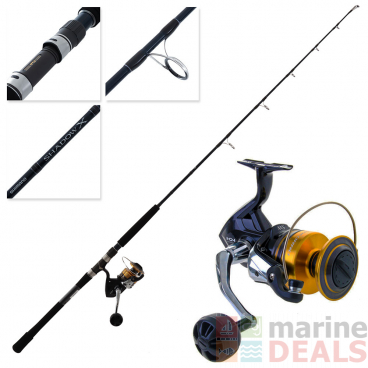 Shimano Socorro 10000 SW Shadow X Spin Jig Combo 5ft 6in PE6-8 250-350g 1pc