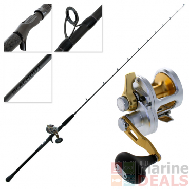 Shimano Talica 8 Blackout Slow Jig Combo 6ft 4in 45-160g 1pc