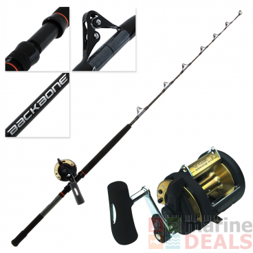 Shimano Triton TLD-50 Backbone FR 2-Speed Lever Drag Game Combo 5ft 7in 24kg 1pc