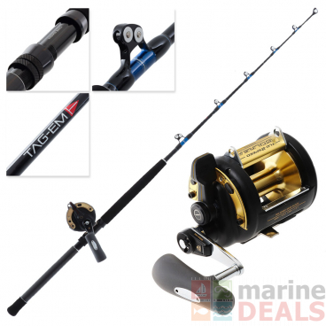 Shimano TLD 50 LRS 2-Speed Tag-Em Full Rollered Game Combo 5ft 7in 24kg 1pc