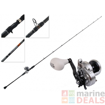 Shimano Trinidad 12 A and Backbone Elite Slow Jig Combo 6ft 8in 15-20lbs 1pc