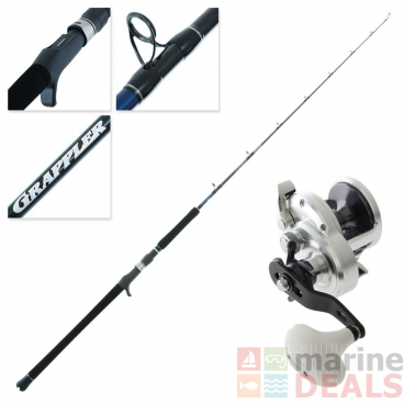 Shimano Trinidad 16 A and Grappler Type J B566 Jigging Combo 5ft 6in PE6 2pc