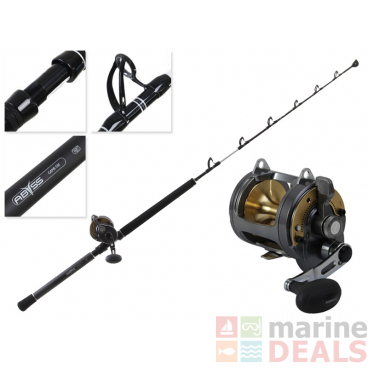 Shimano Tyrnos 30 and Abyss SW Stand Up Game Combo 5'2'' 50lb 1pc