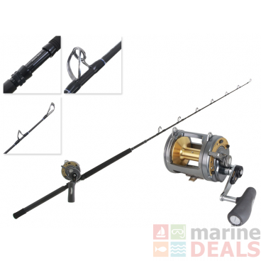 Shimano Tyrnos 50 and Energy Concept 2-Speed Heavy Boat Combo 5ft 6in 15-24kg 2pc