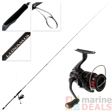 Shimano Vanford 2500 HG Lunamis S86ML Softbait Spin Combo 8ft 6in PE0.5-1.5 2pc