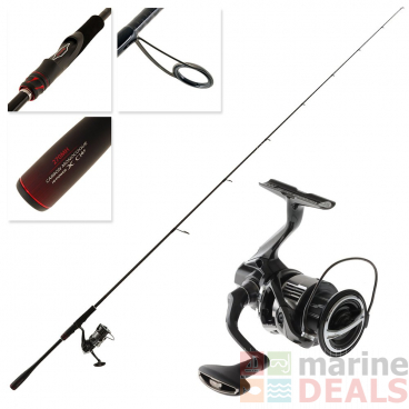 Shimano 23 Vanquish C3000 XG Zodias 270MH Softbait Combo 7ft 6-12lb 2pc