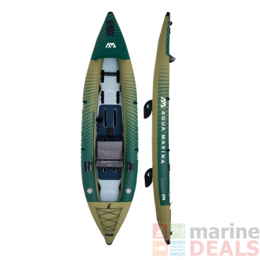 Aqua Marina Caliber 1-2 Person Inflatable Fishing Kayak 398cm