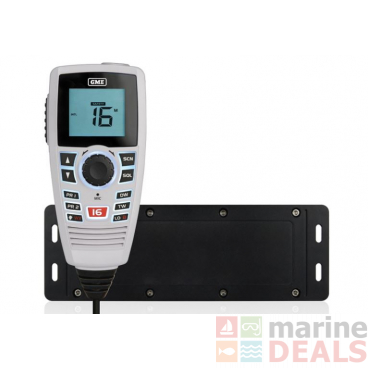 GME GX750 Black Box VHF Marine Radio White