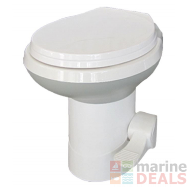 Challenger Gravity Flush Plastic Toilet