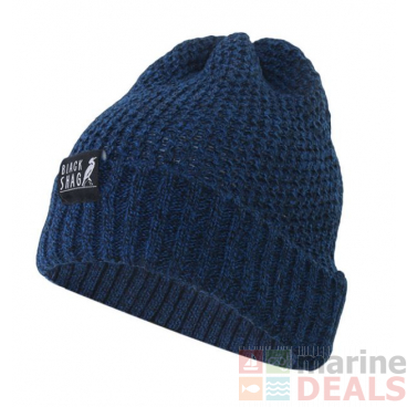 Black Shag Beanie