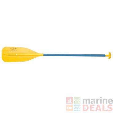 Carlisle Aluminium Canoe Paddle with T-Grip 137cm Yellow Blue