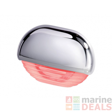 Hella Marine Easy Fit Gen 2 Step Lamp 12-24v 0.5w Red LED Chrome Plated Cap