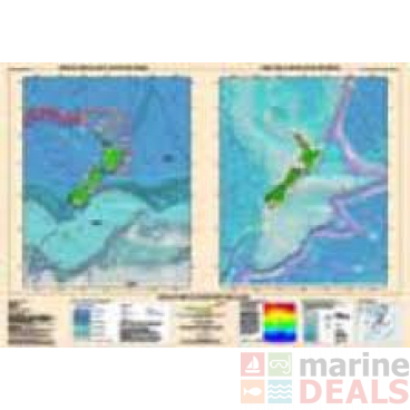 Ocean Circulation New Zealand Poster